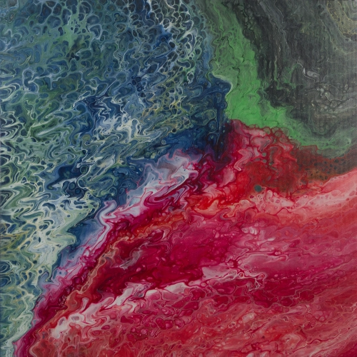 Stil Geboren — acryl op doek